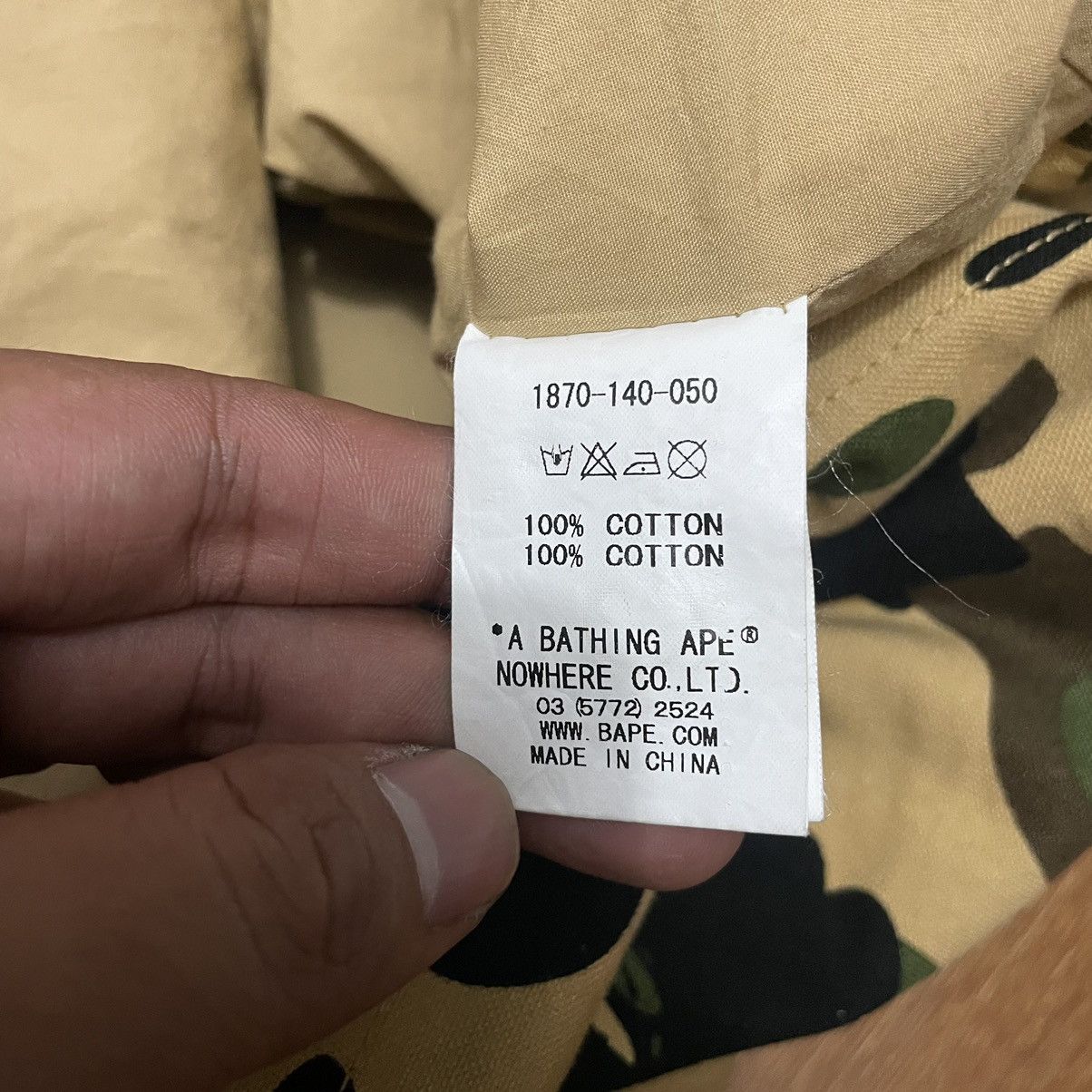 Bape Bape Camo M65 Parka Jacket Size US XXL / EU 58 / 5 - 7 Thumbnail