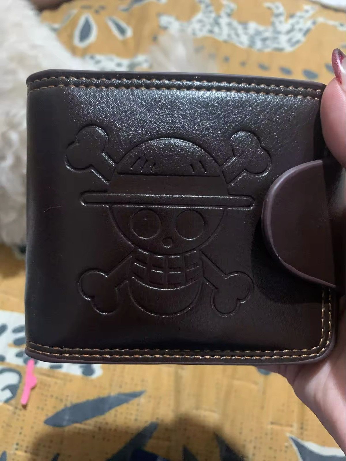 Japanese Brand × Vintage Bifold Faux Leather one piece Size ONE SIZE - 1 Thumbnail