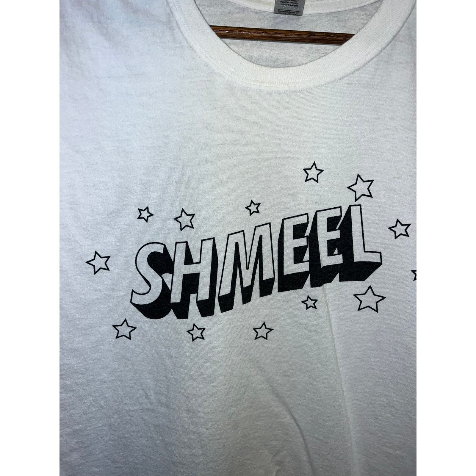 Gildan Shmeel Shirt NYC New York City White Stars Star Promo Tee L Size US L / EU 52-54 / 3 - 4 Thumbnail