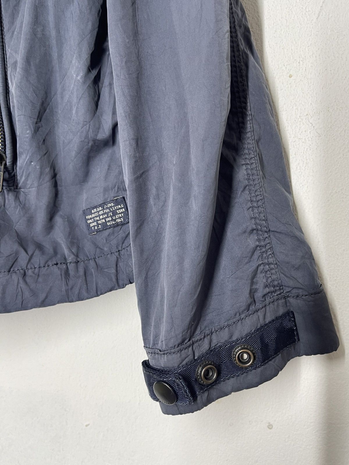 Diesel Y2K Hooded DIESEL Industry Light Jacket Size US M / EU 48-50 / 2 - 3 Thumbnail