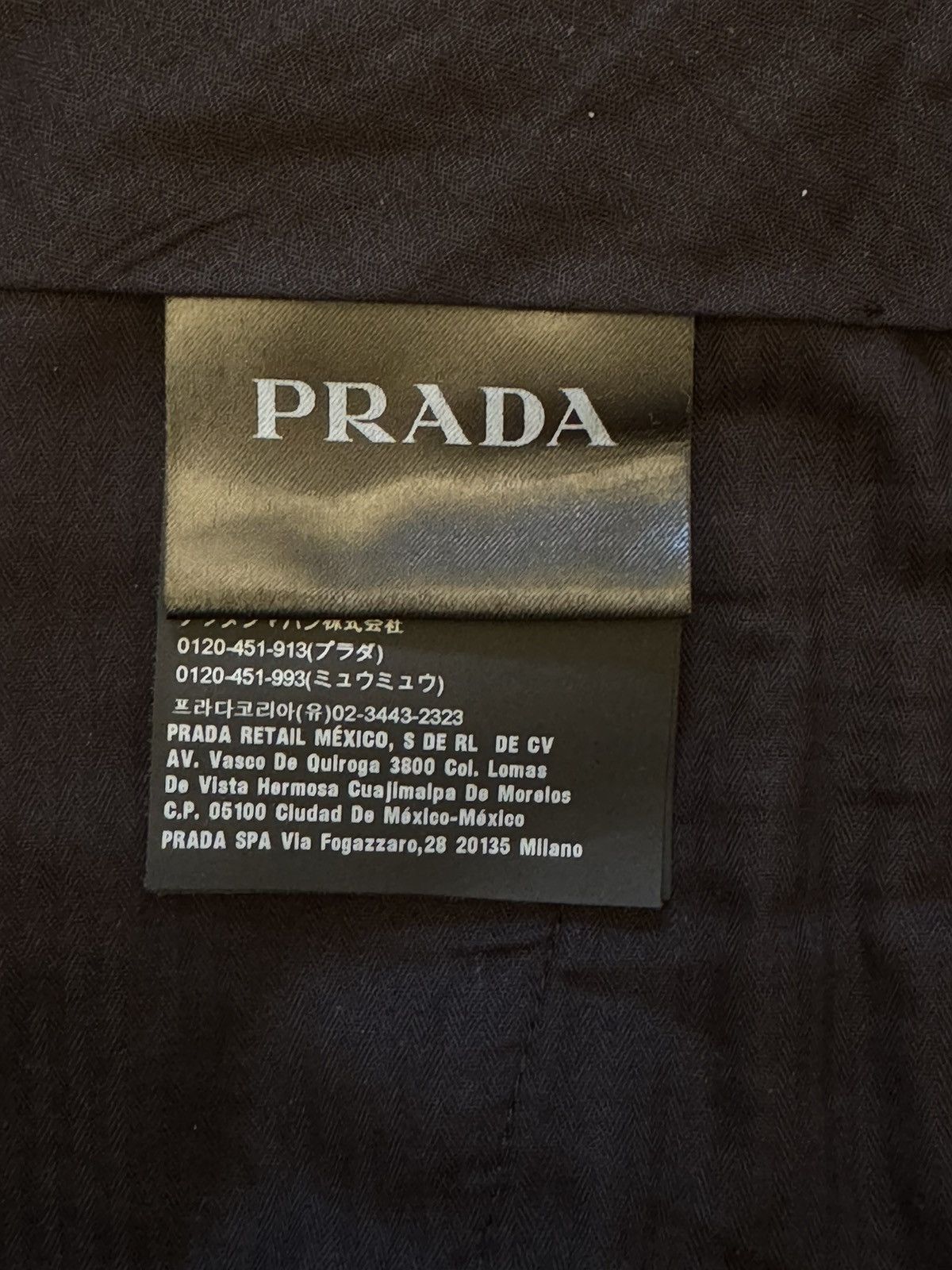 Prada PRADA navy trousers FW19 Size 44S - 10 Thumbnail