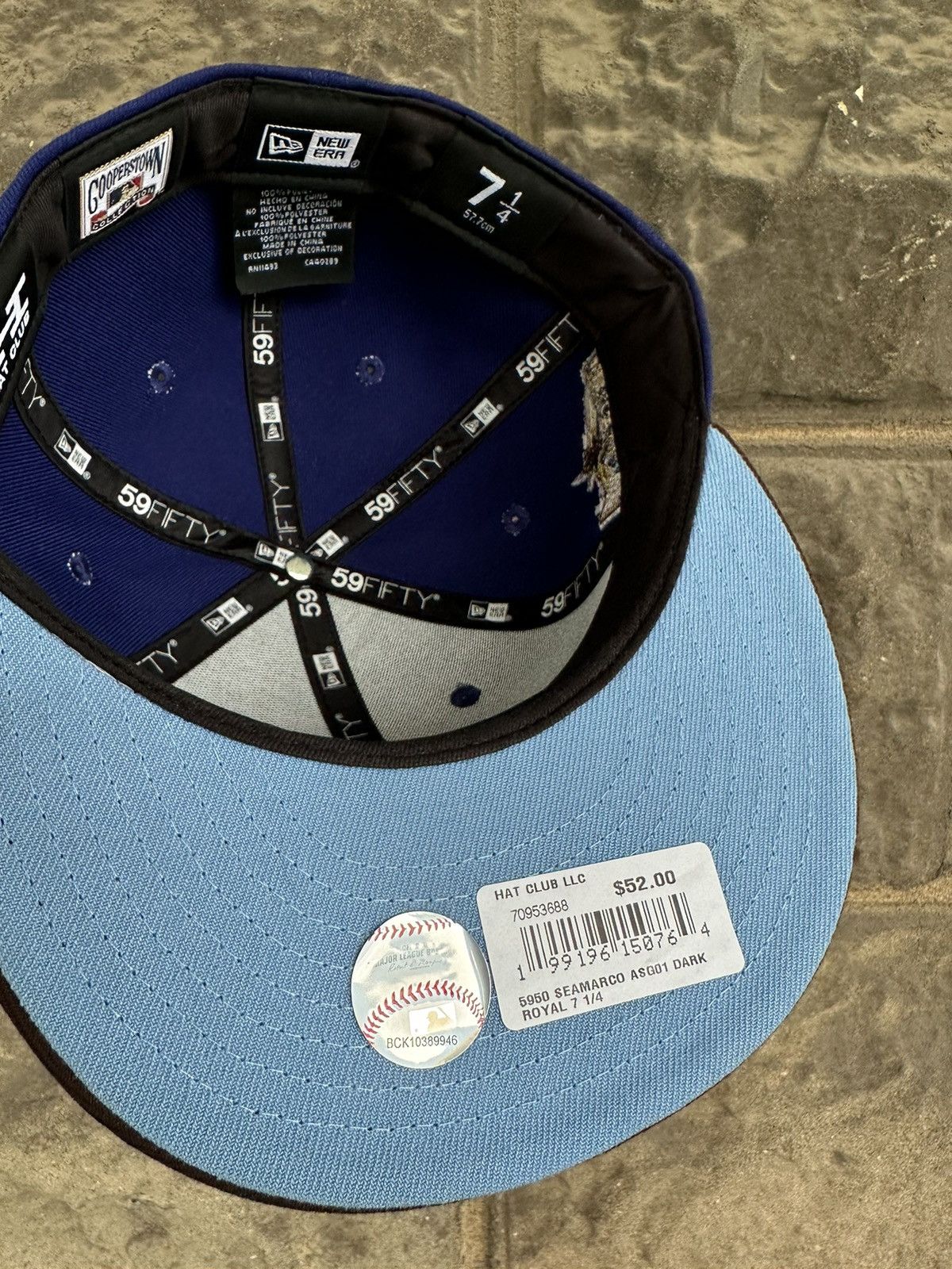 MLB × New Era × Supreme 7 1/4 SEATTLE MARINERS SHA'S SEATTLE FITTED HAT Size ONE SIZE - 5 Thumbnail