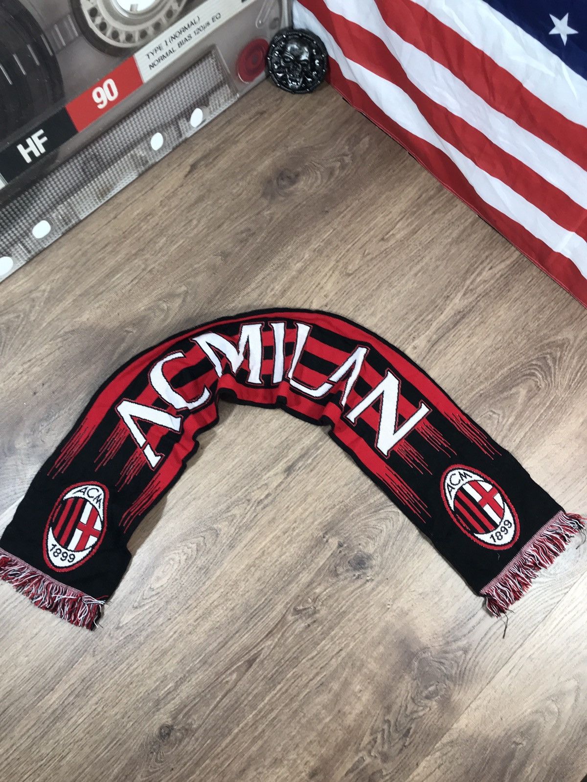 Vintage AC Milan Sarf Size ONE SIZE - 1 Thumbnail
