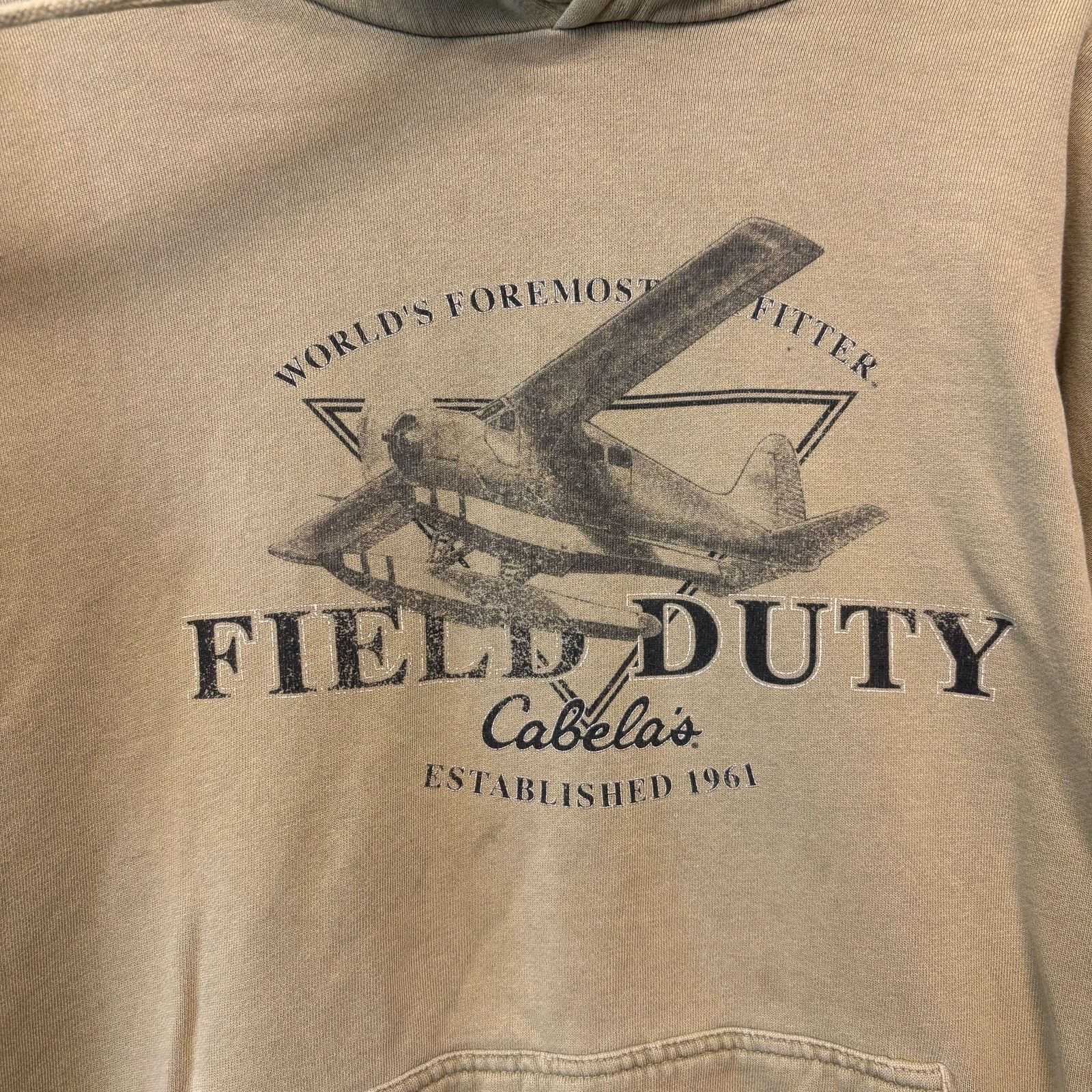 Other Cabela's Field Duty Sweatshirt Hoodie Airplane Hunting Fish Size US XL / EU 56 / 4 - 4 Thumbnail