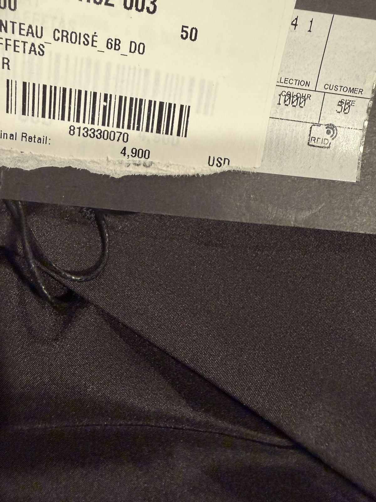 Saint Laurent Paris Saint Laurent men’s 2023 silk coat. 50/40. $4900 Size US M / EU 48-50 / 2 - 5 Thumbnail