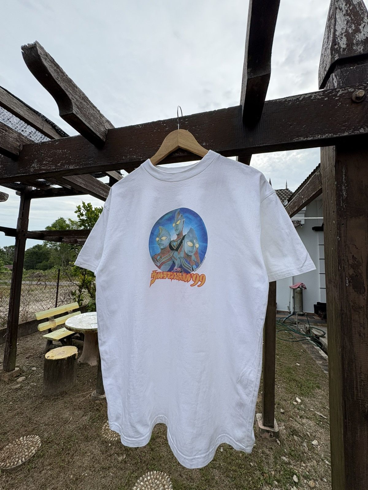 Japanese Brand Vintage 90s Ultraman TIGA DYNA GAIA T-Shirt Japanese Size US L / EU 52-54 / 3 - 2 Thumbnail