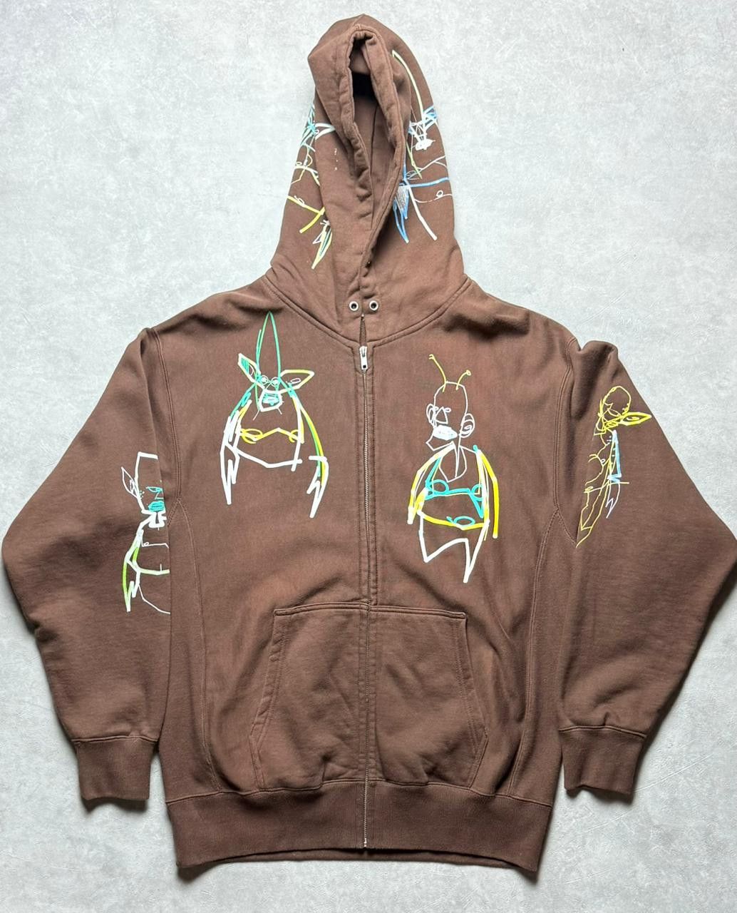 Futura Vintage Futura Laboratories Zip Up Hoodie Size US L / EU 52-54 / 3 - 1 Thumbnail