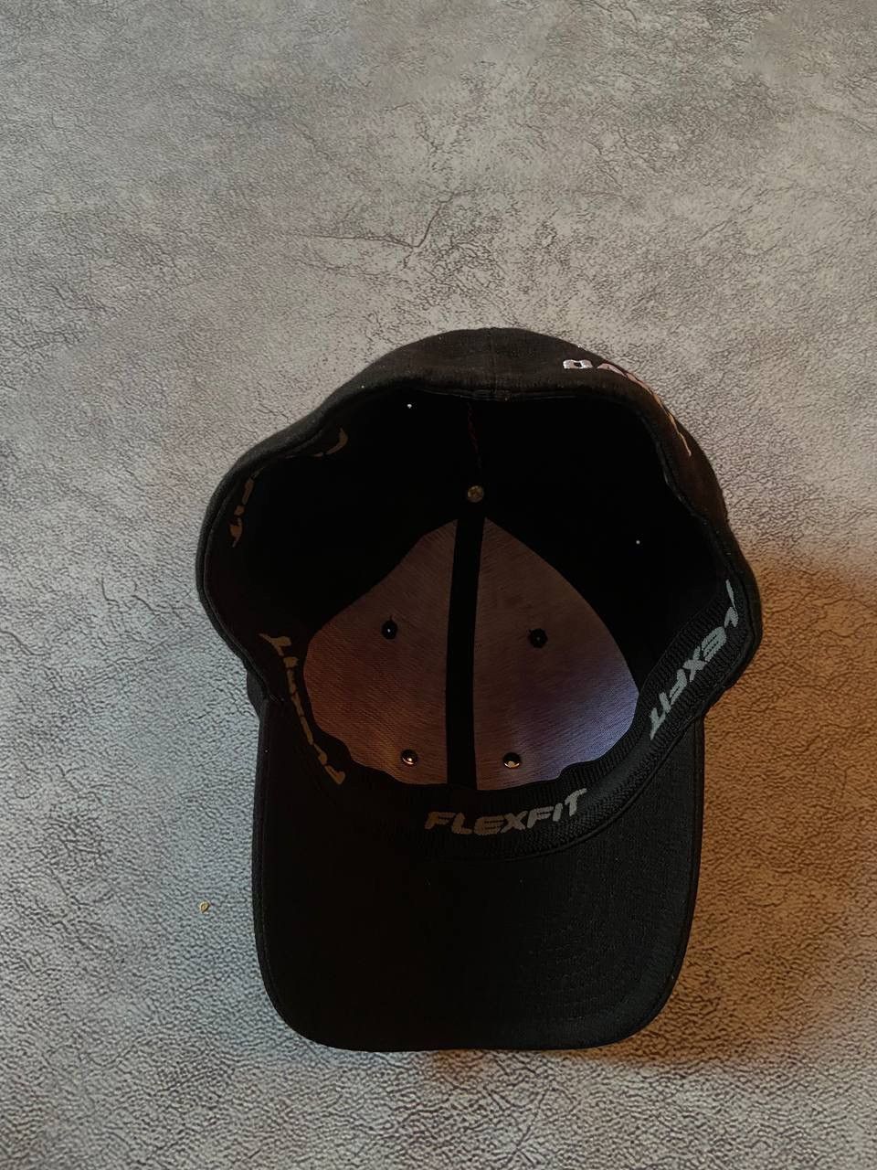 Oakley × Vintage OAKLEY hat flexfit fitted black cap Size ONE SIZE - 7 Thumbnail