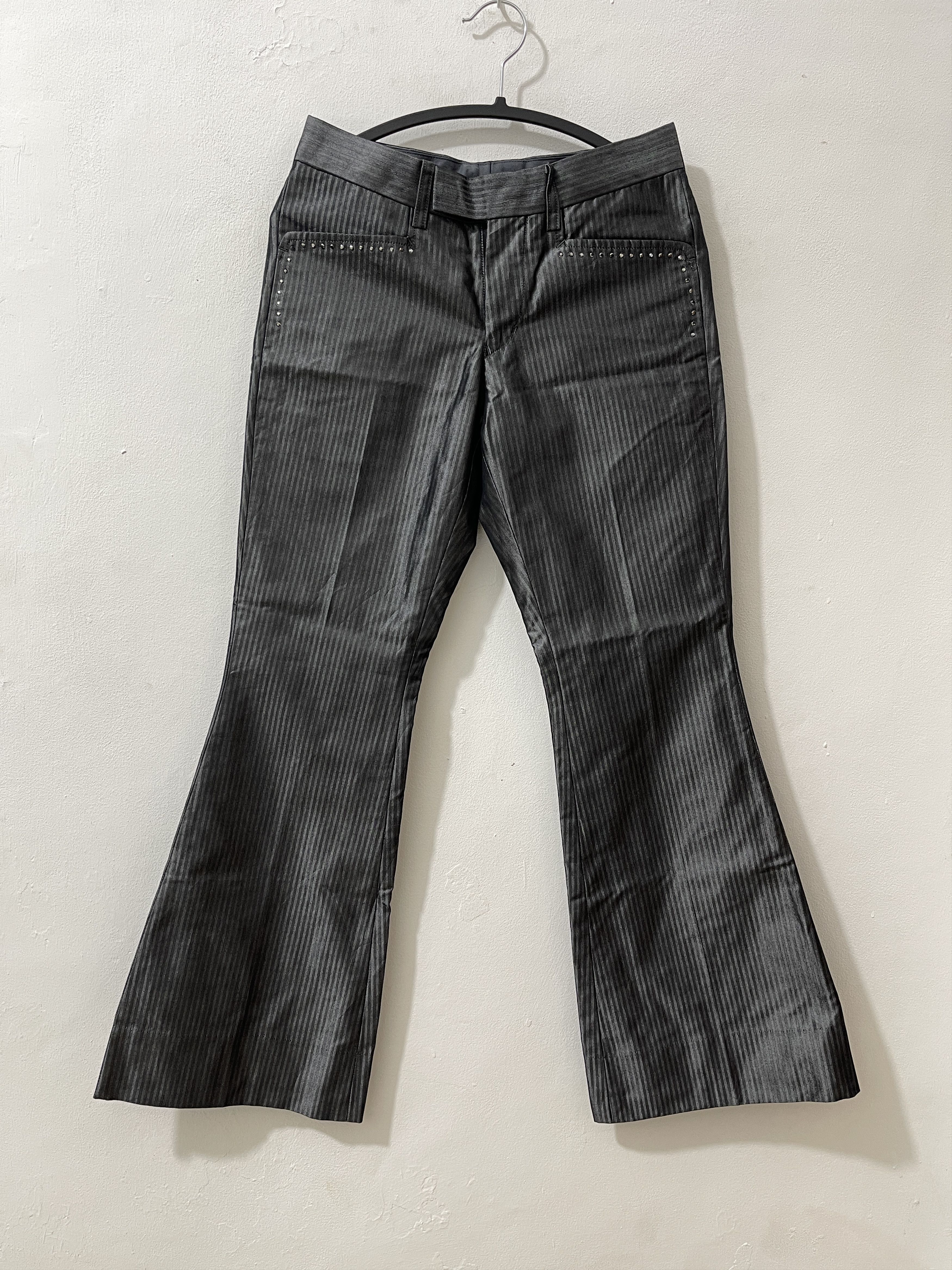 Tornado Mart Tornado Mart Japan Archive Punk Stud Flare Pants Size US 30 / EU 46 - 1 Thumbnail