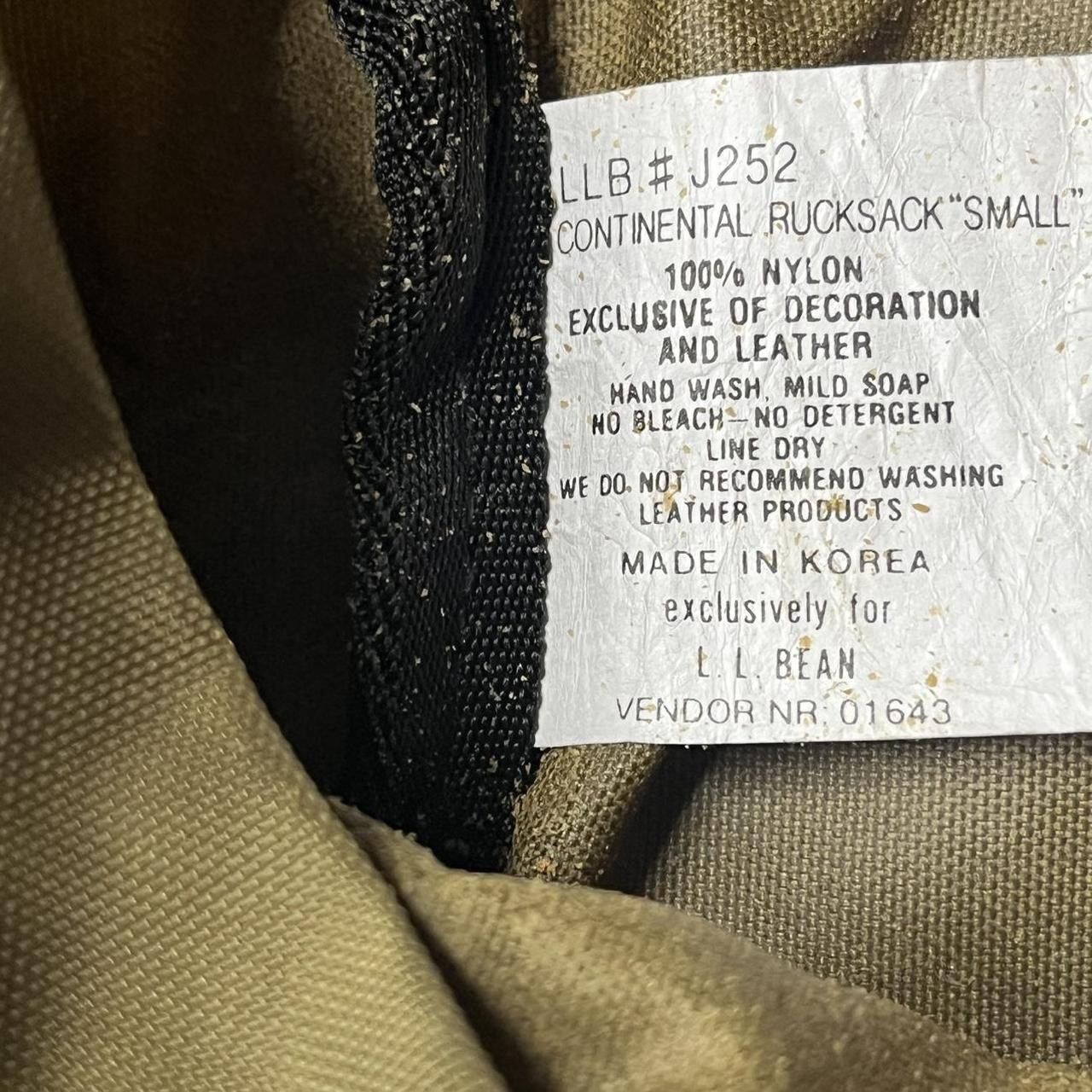 L.L. Bean rare 90s LL bean continental rucksack Size ONE SIZE - 6 Thumbnail