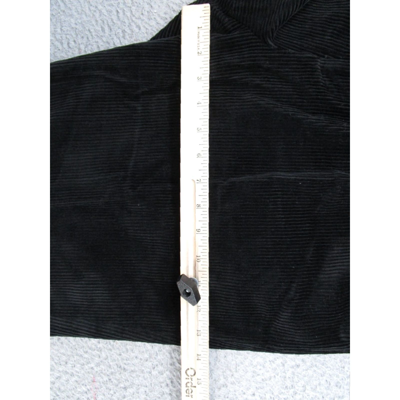 Nautica Nautica Pants Men's Corduroy Classic Fit Black 36x32 Rigger Skater Y2K Size US 36 / EU 52 - 7 Thumbnail
