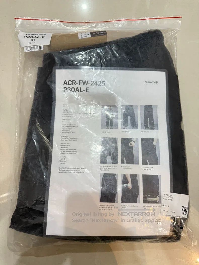 Acronym Acronym size M trousers Size US 37 - 6 Thumbnail