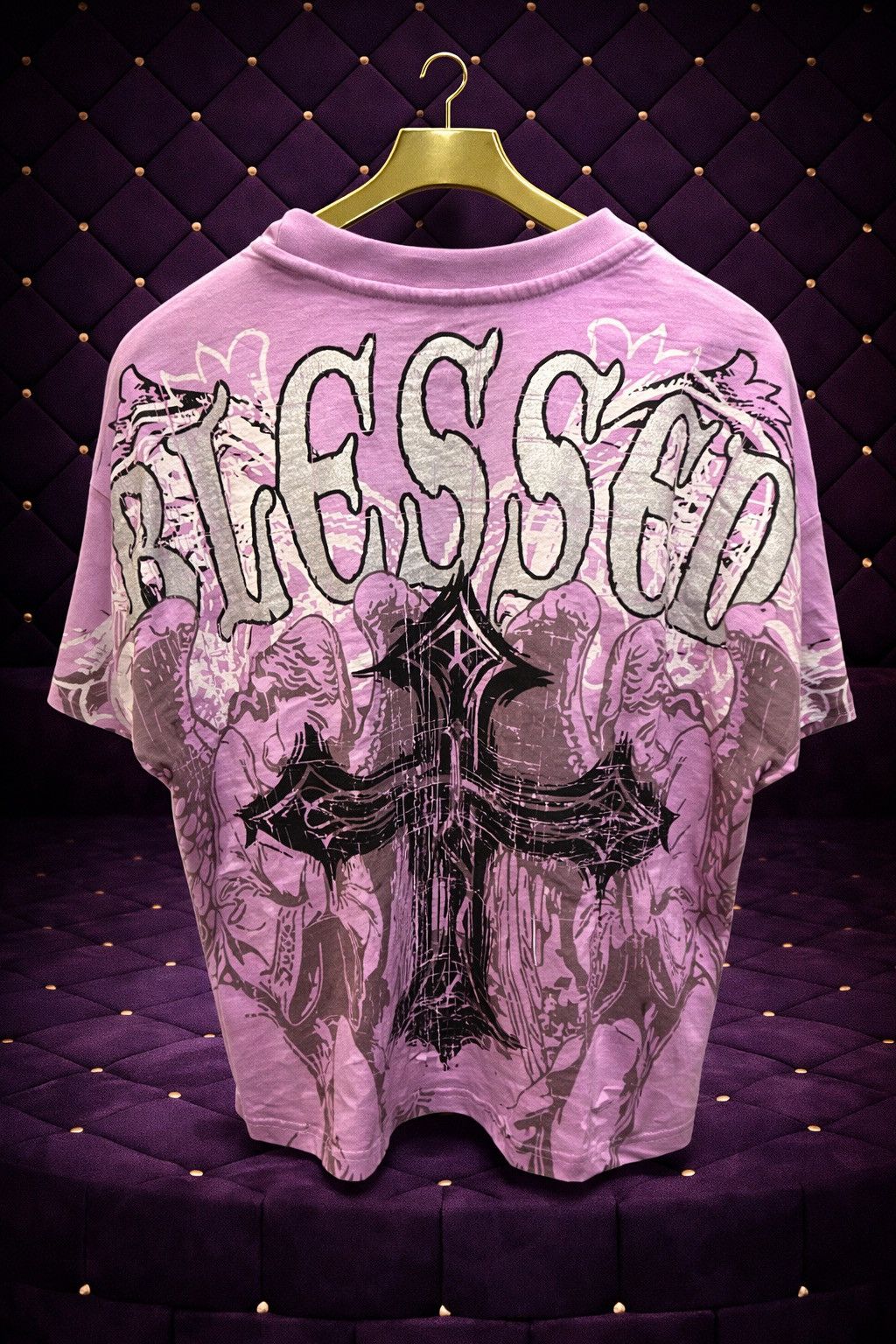 Other BLESSED CROSS GRAPHIC OVERSIZED S/S T SHIRT Size US L / EU 52-54 / 3 - 1 Thumbnail