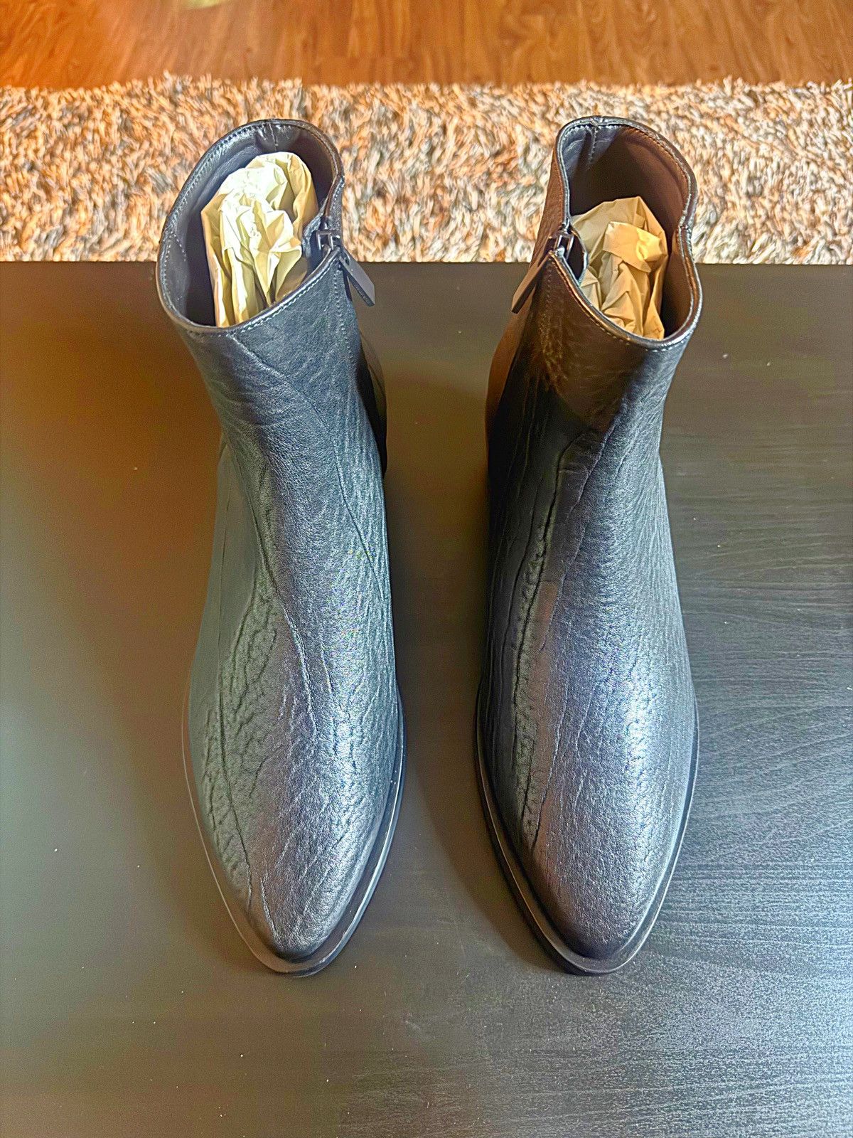 Fear of God Fear of God Santa Fe Textured Leather Boots Size US 10 / EU 43 - 7 Thumbnail