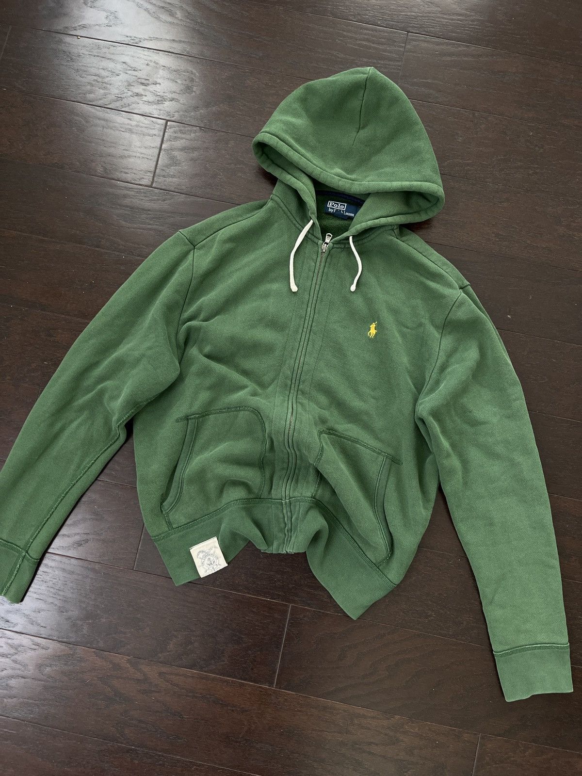 Ralph Lauren Vintage Polo Ralph Lauren Zip Up Hoodie Size US L / EU 52-54 / 3 - 2 Preview