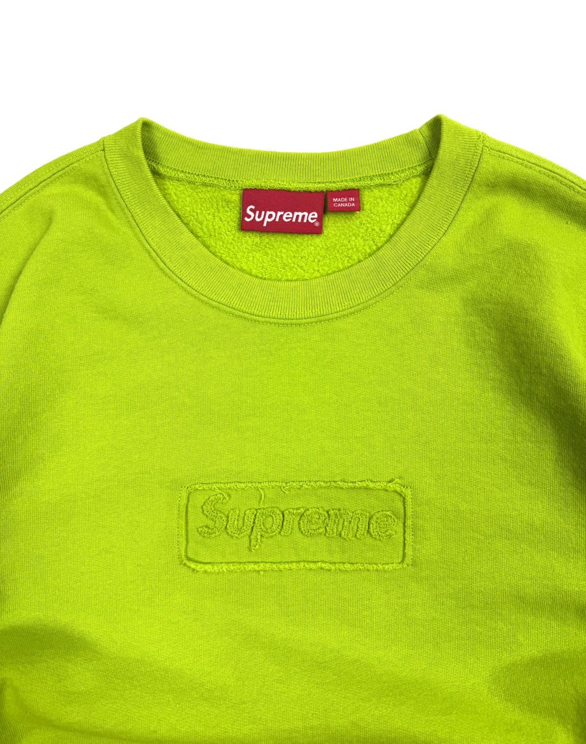 Supreme Supreme Shrek Green Box Logo Crewneck Sweatshirt Streetwear Size US L / EU 52-54 / 3 - 6 Thumbnail