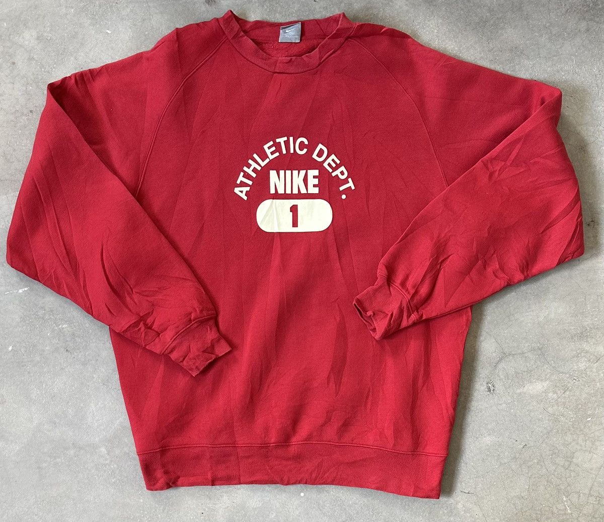 Nike VINTAGE NIKE ATHLETIC DEPT SWEATSHIRT Size US L / EU 52-54 / 3 - 1 Thumbnail