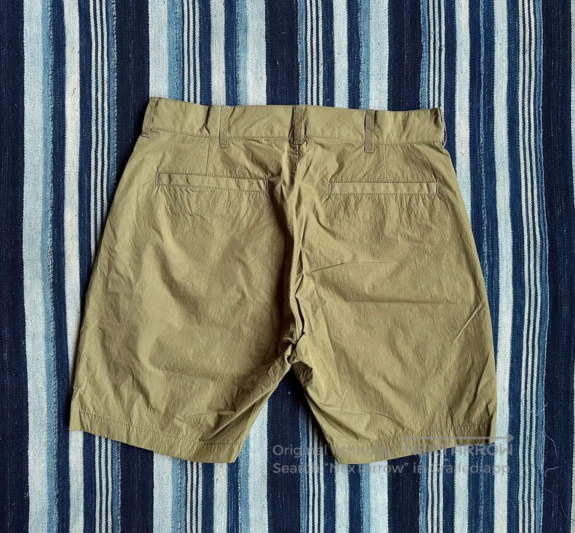 Neighborhood Neighborhood Casual Pocket Shorts in Olive Green. Size US 26 / EU 42 - 2 Thumbnail