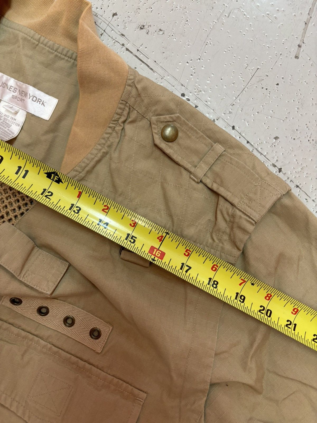 Jones New York × Vintage ***FINAL DROP***RARE 90s JONES NEW YORK SAFARI JACKET L Size US L / EU 52-54 / 3 - 9 Thumbnail