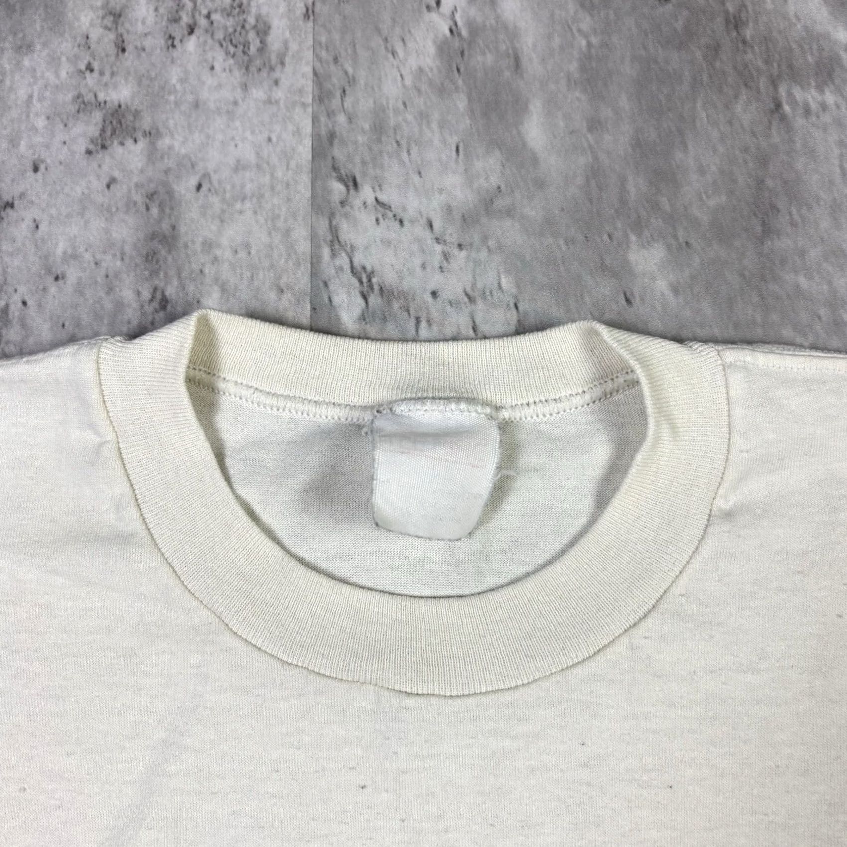 Vintage VINTAGE Pig Art T Shirt White Single Stitch 80s USA L Mens Size US L / EU 52-54 / 3 - 5 Thumbnail