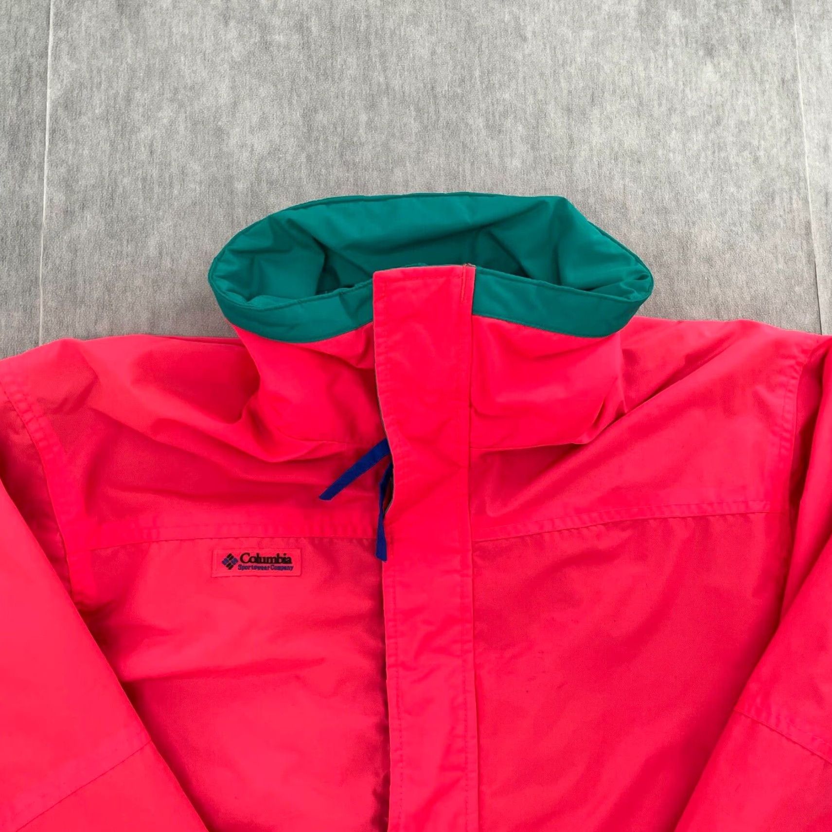 Vintage VINTAGE Columbia Jacket Women Parka L Pink Full Zip Logo All Seasons Outdoor Retro 90s Falls Womens Size L / US 10 / IT 46 - 5 Thumbnail