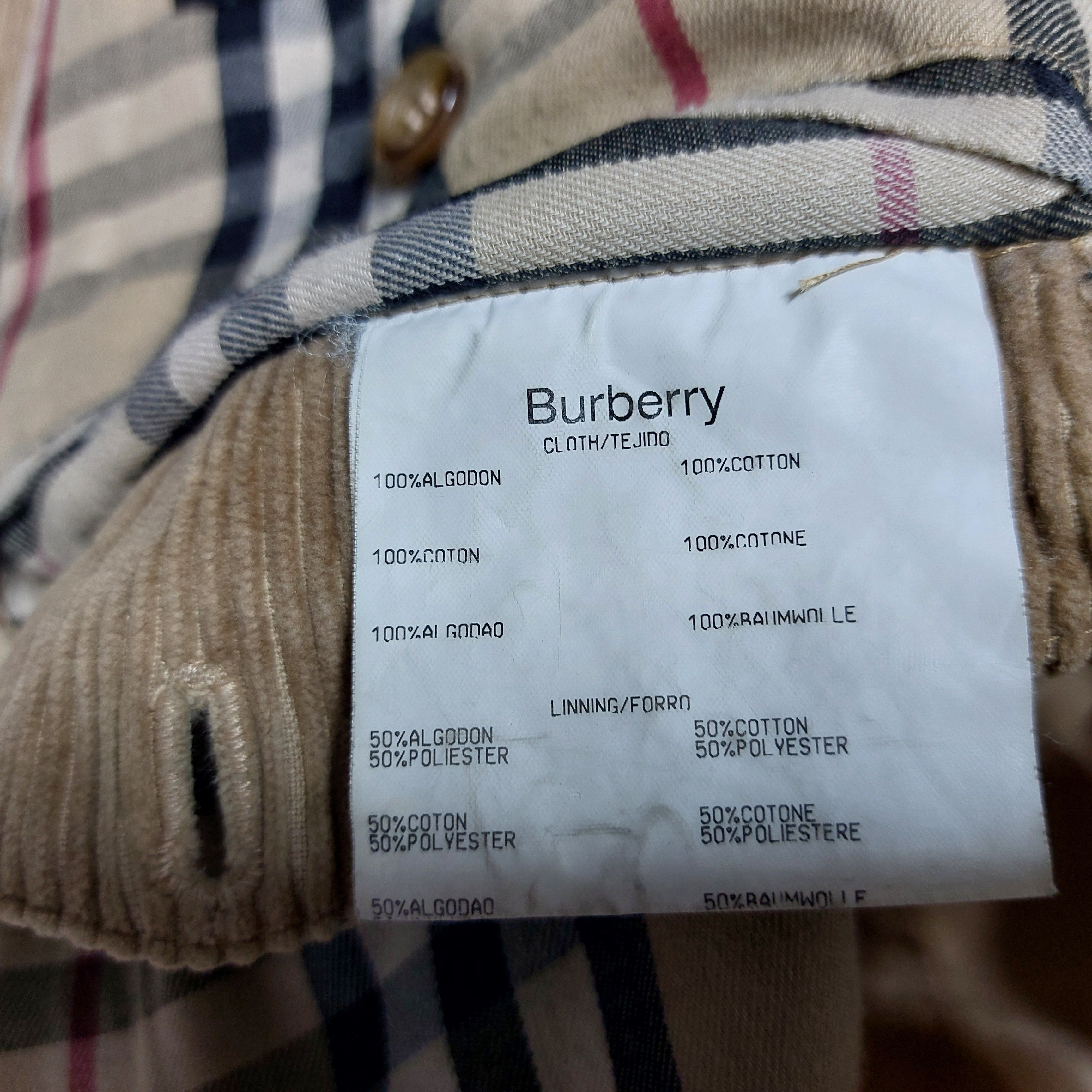 Burberry Burberry Cord jacket Size US L / EU 52-54 / 3 - 8 Thumbnail