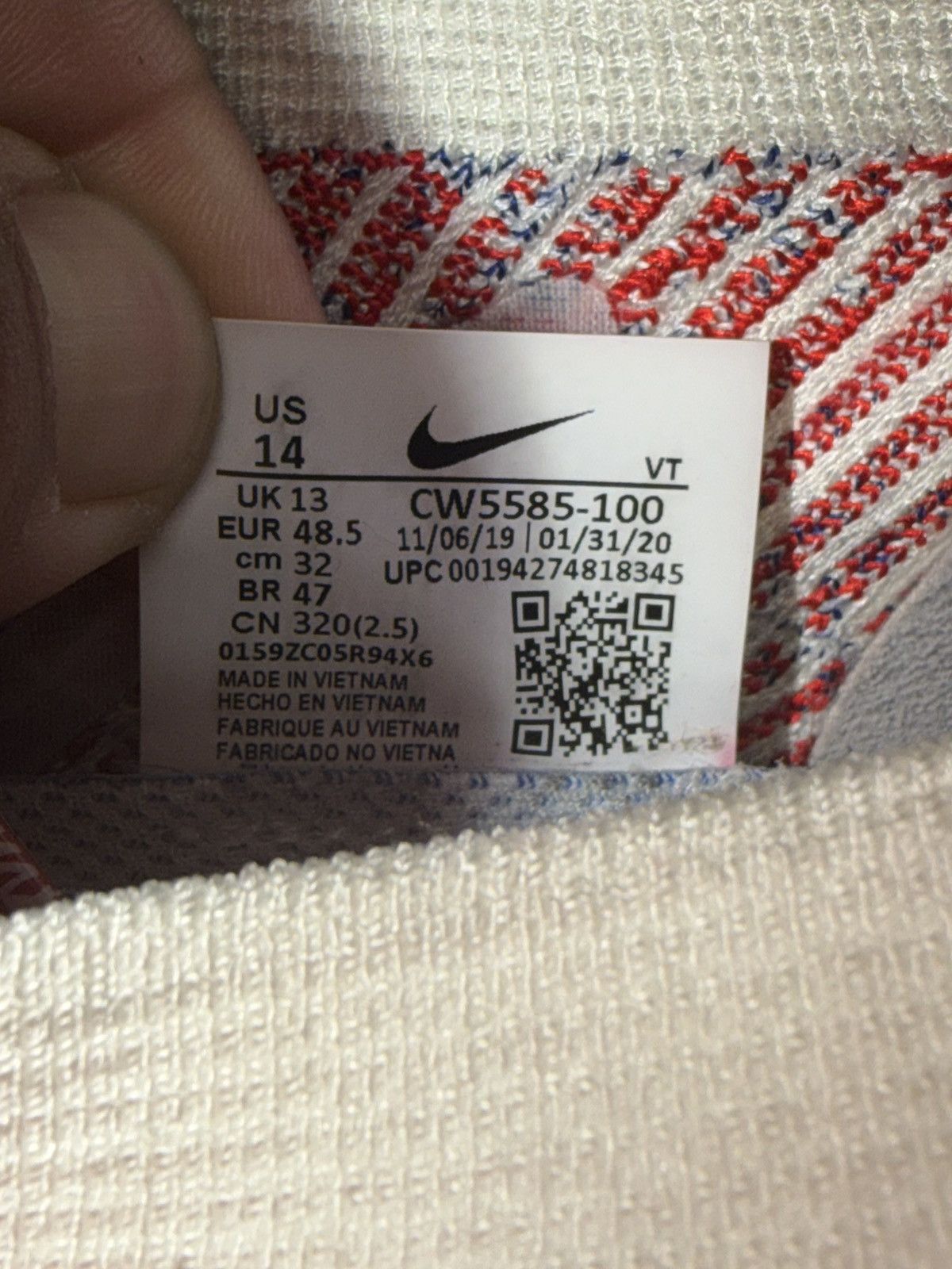 Nike Air VaporMax 3.0 Flyknit USA size 14 Size US 14 / EU 47 - 10 Thumbnail
