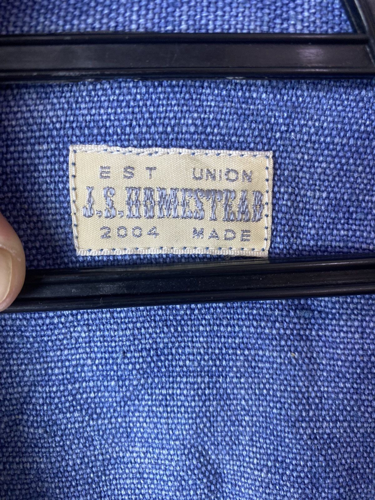 J.S. Homestead × Japanese Brand 2004 J.S Homestead Union Made japan workwear coat jacket Size US S / EU 44-46 / 1 - 5 Thumbnail