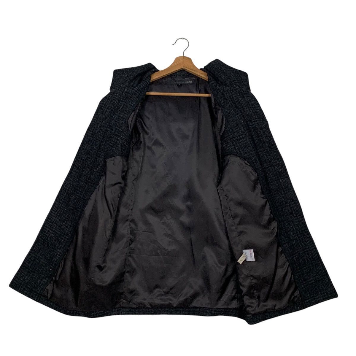 Schlussel SCHLUSSEL Checked Wool Duffle Coat Jacket #2439-C109 Size US S / EU 44-46 / 1 - 12 Thumbnail