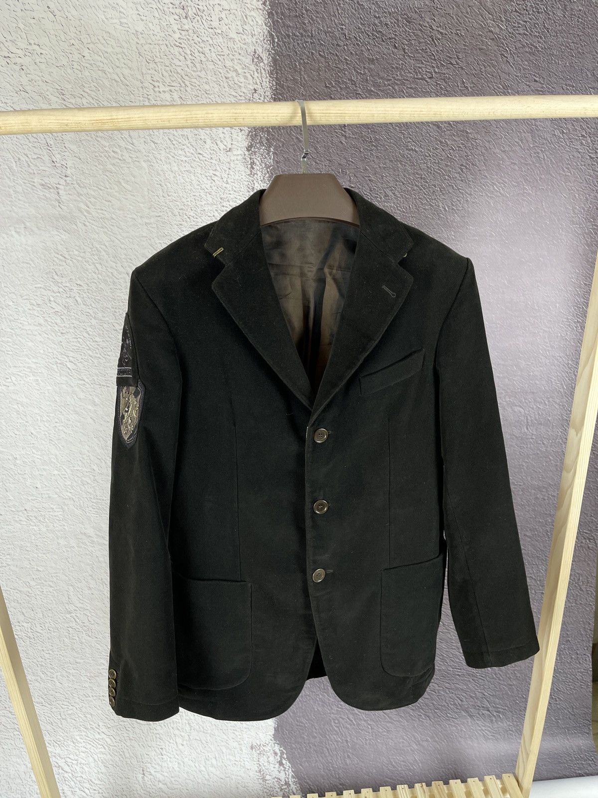 La Martina La Martina Saddlery Polo Argentina black blazer sport coat Size 40R - 1 Thumbnail
