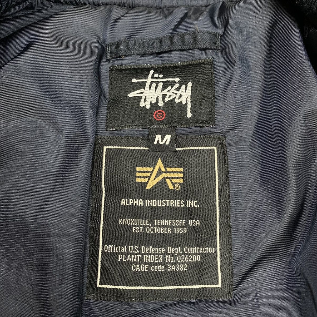 Stussy Stussy x FragmentDesign x Alphaindustries MA-1 Bomber Jacket Size US M / EU 48-50 / 2 - 19 Thumbnail