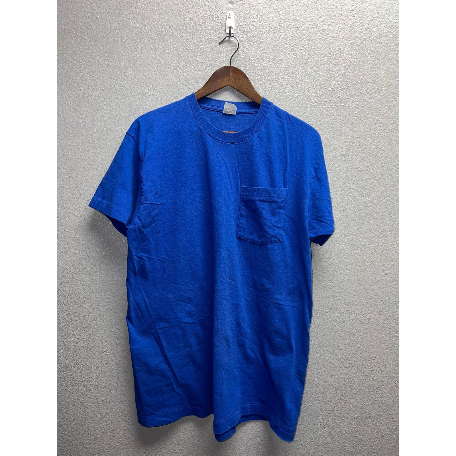 Vintage Fruit of the Loom T-shirt à point unique, blanc