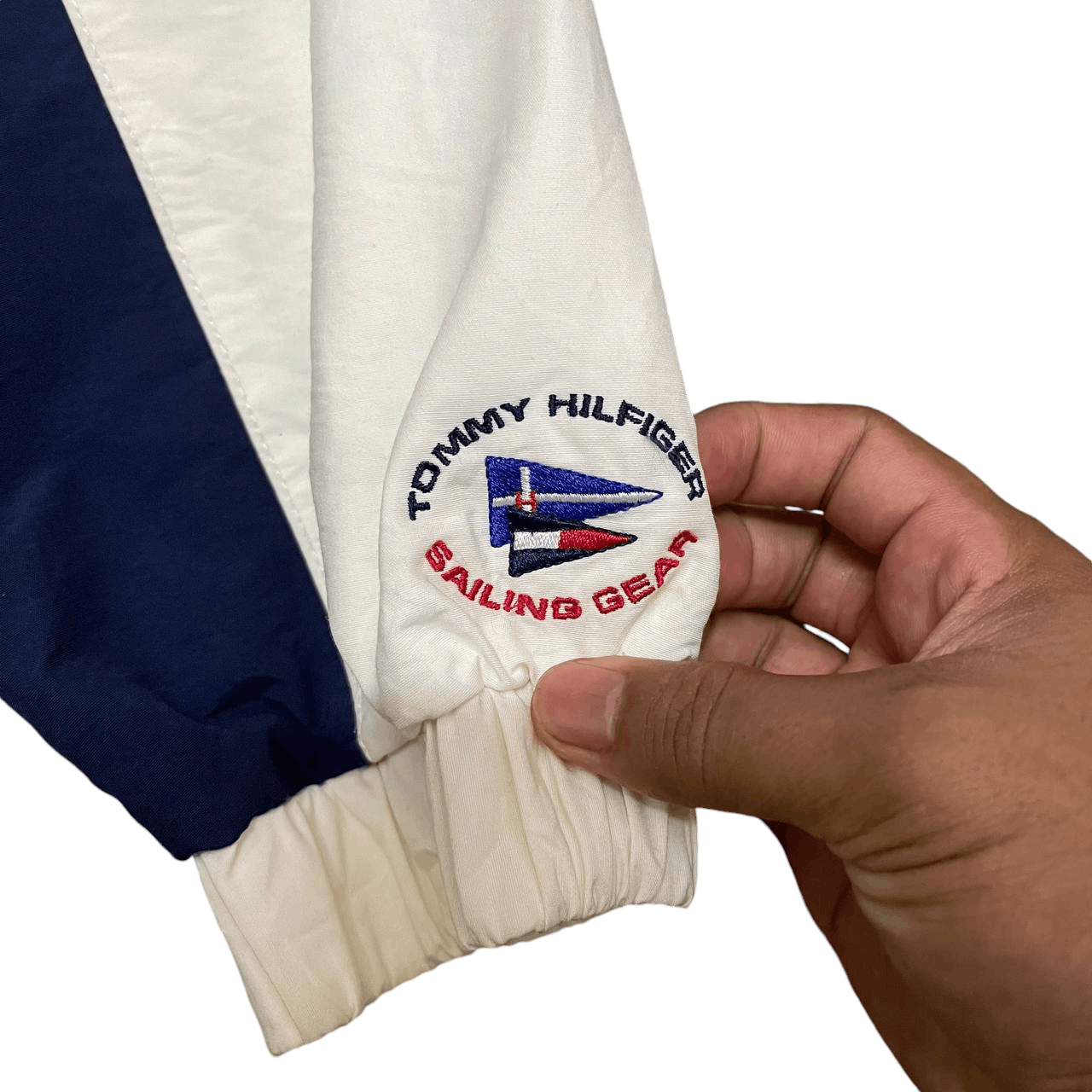 Tommy Hilfiger Vintage Tommy Hilfiger Sailing Gear Jacket Hidden Hood Size US M / EU 48-50 / 2 - 6 Thumbnail