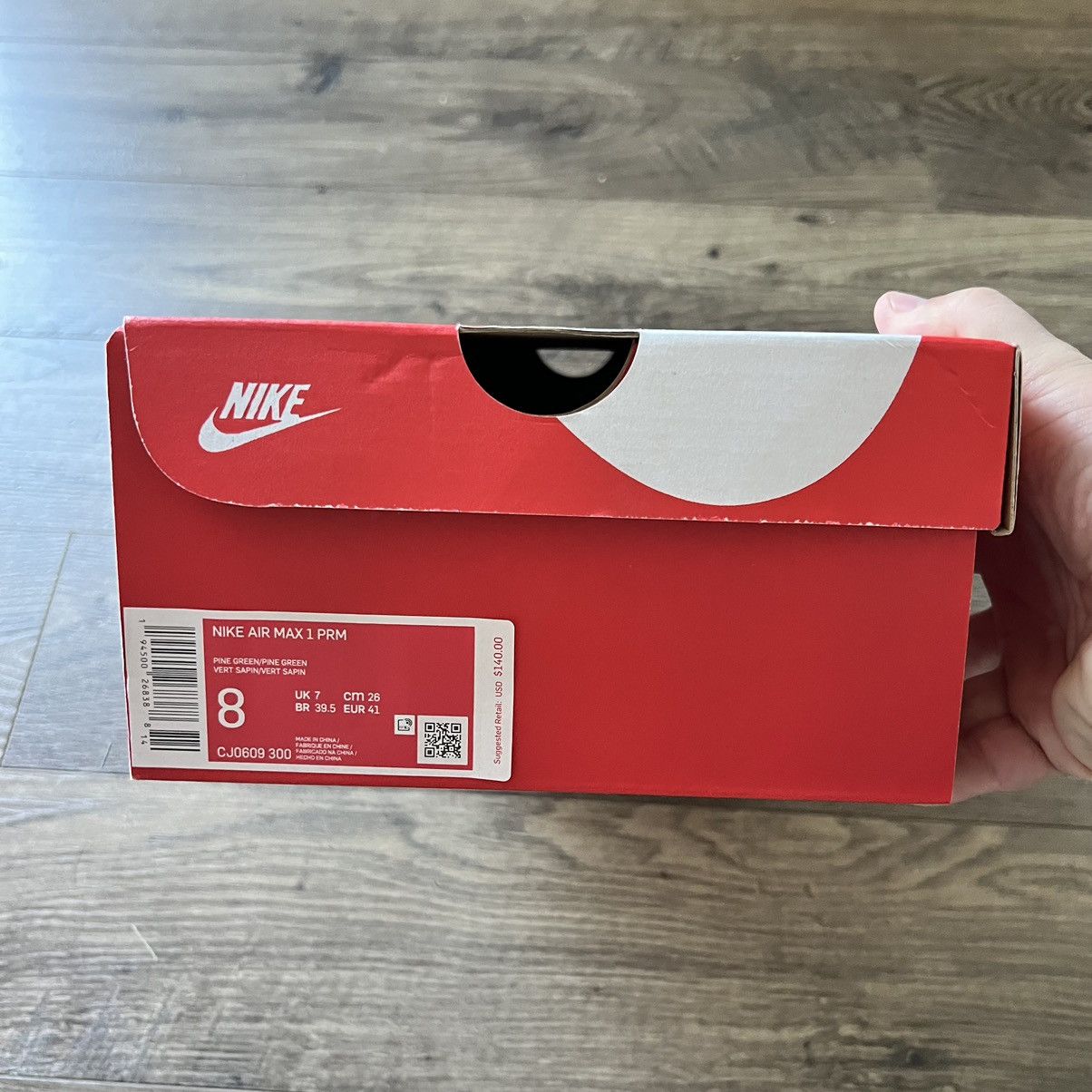 Nike Nike Air Max 1 Premium Green Limeade Size US 8 / EU 41 - 8 Thumbnail
