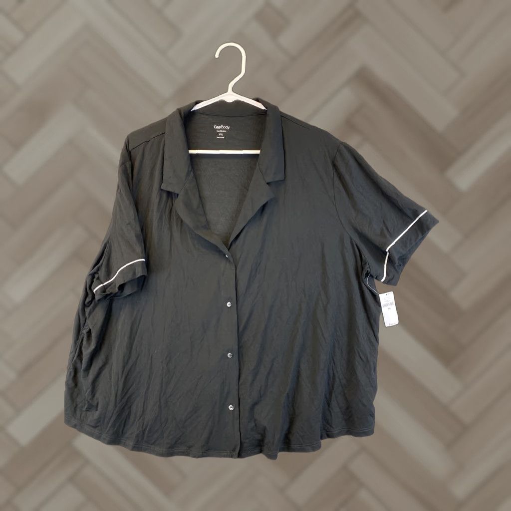 Gap GAP Shirt Women XXL Black Stretch T-Shirt Size XXL / US 16-18 / IT 52-54 - 1 Thumbnail
