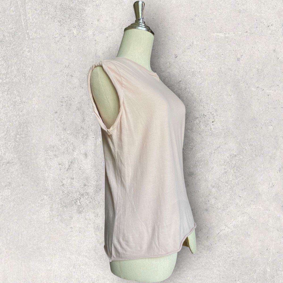 MM6 × Maison Margiela SS05 Twisted Roll Up Sleeve Top Size S / US 4 / IT 40 - 3 Thumbnail
