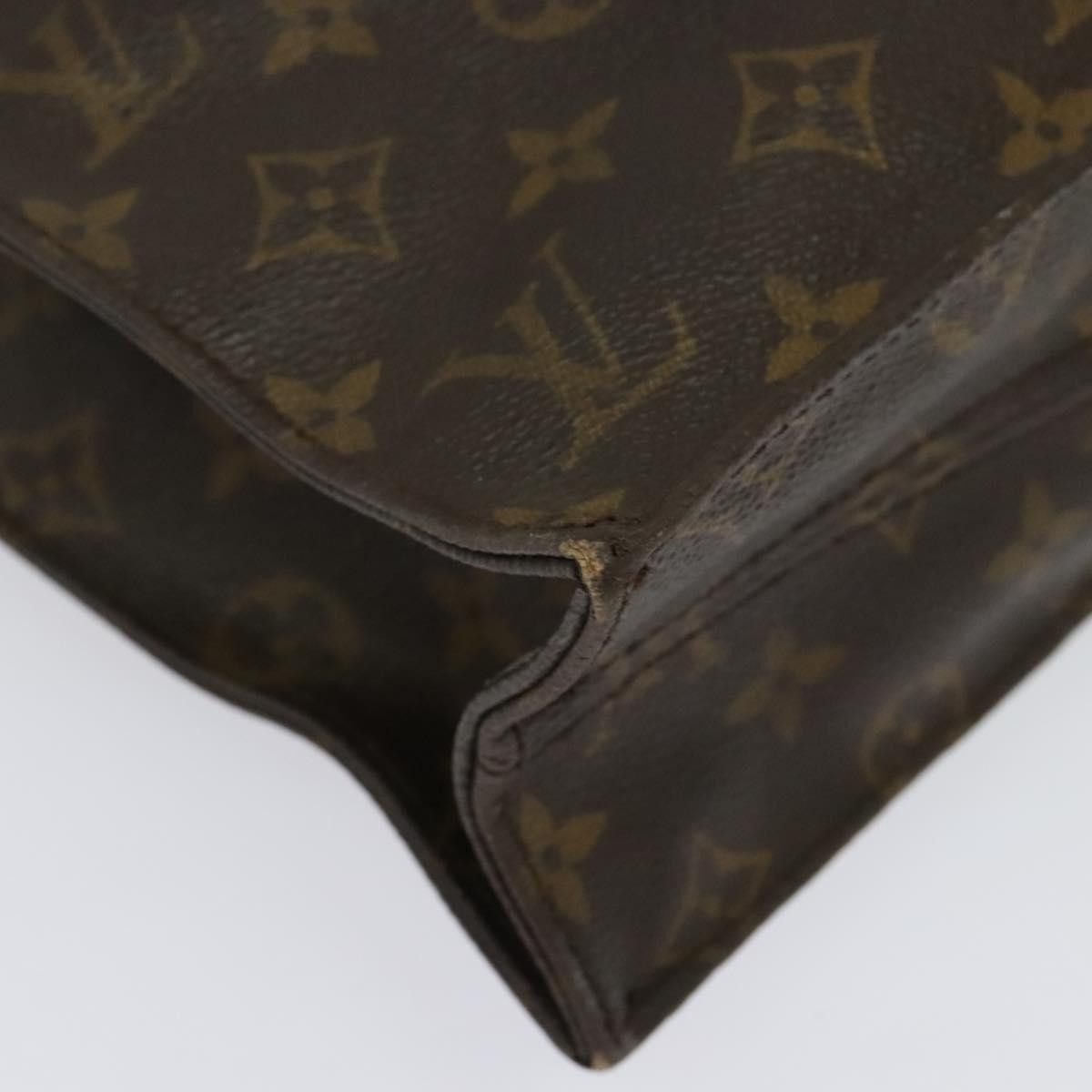 Louis Vuitton LOUIS VUITTON Monogram Sac Plat Hand Bag M51140 Size ONE SIZE - 15 Thumbnail