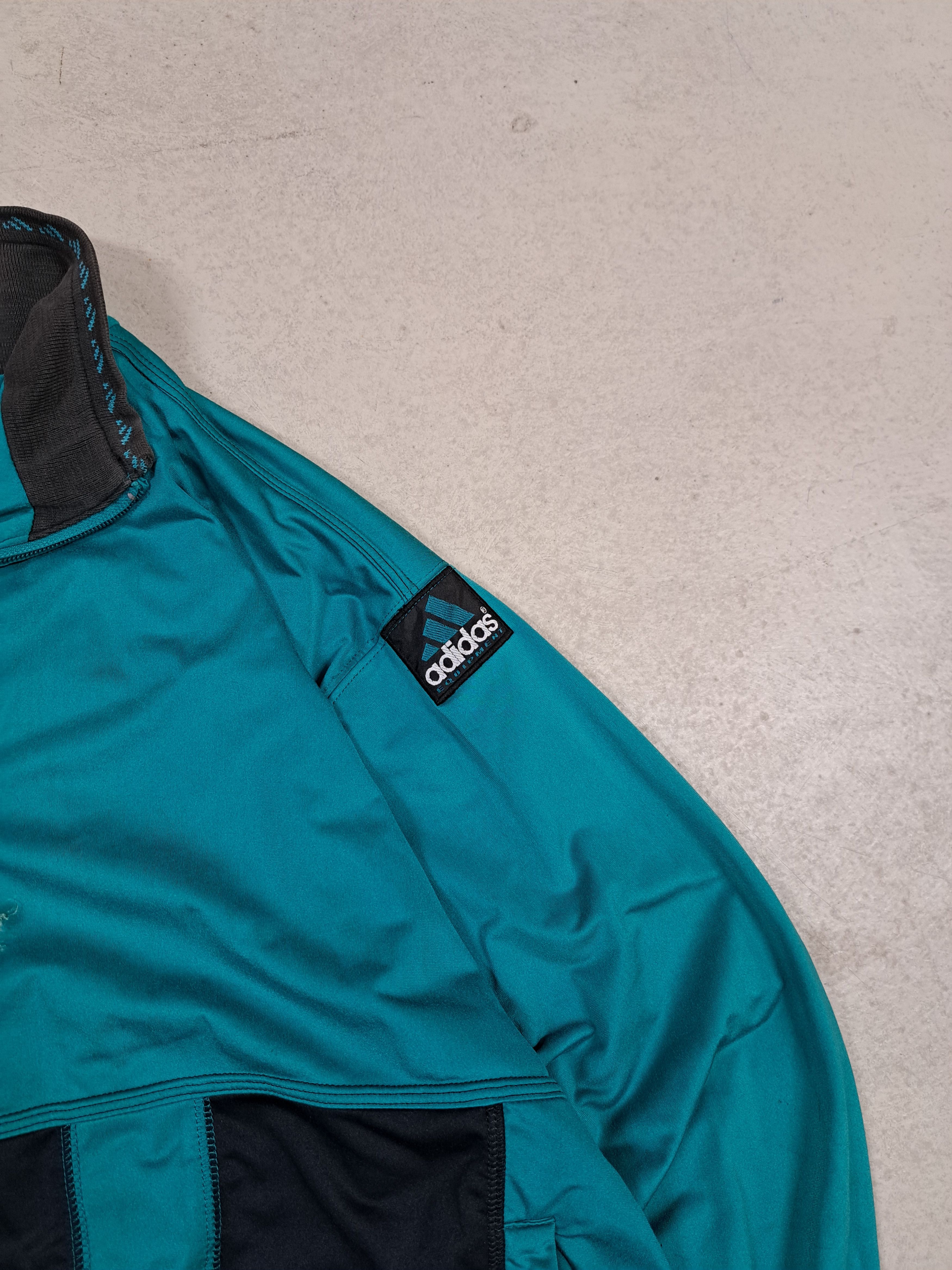Adidas Vintage 90s Adidas EQT Equipment Track Jacket Blokecore Size US XL / EU 56 / 4 - 2 Thumbnail