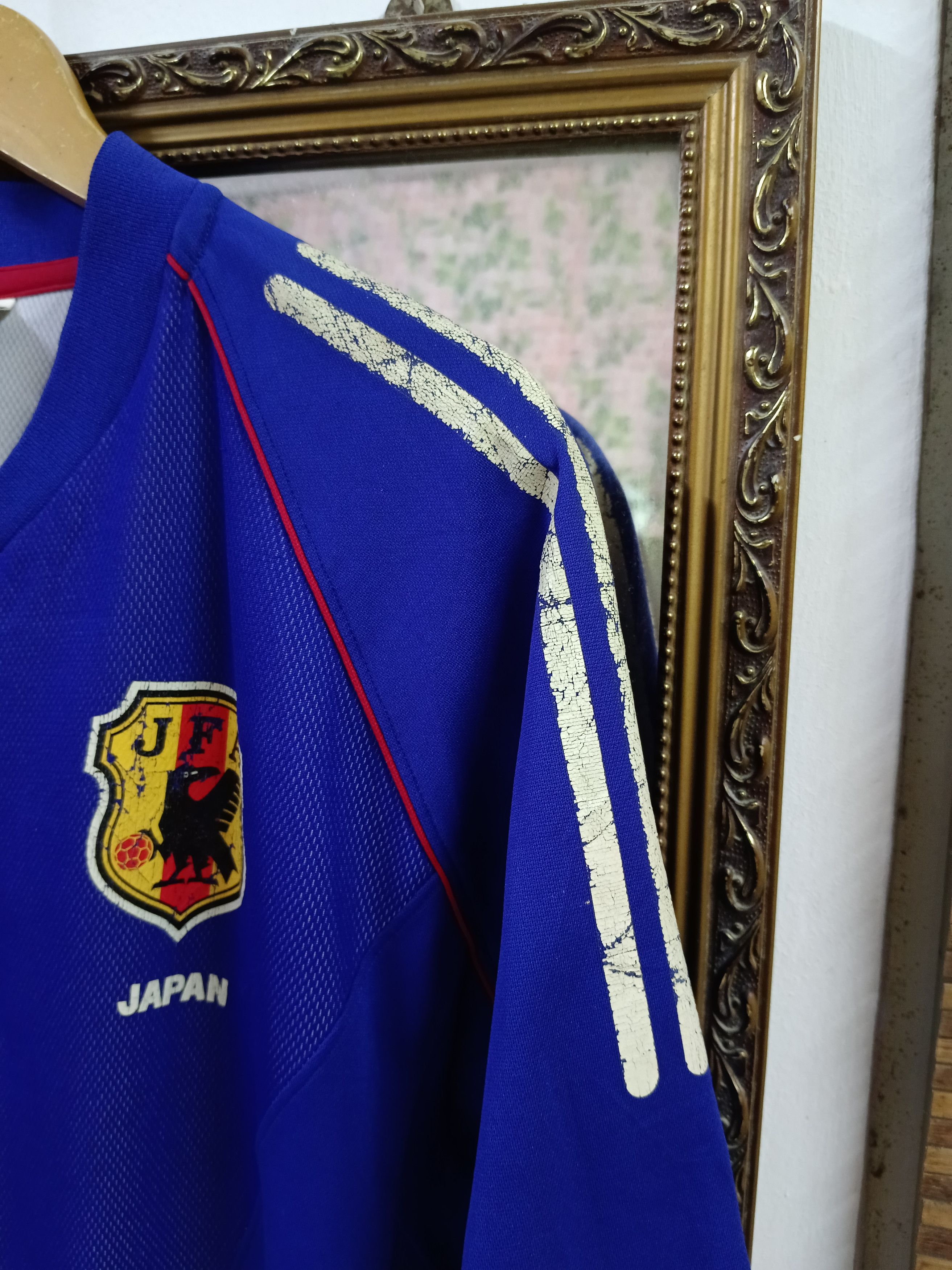Adidas × Vintage JAPAN JFA VINTAGE 2000s NO 5 JERSEY INAMOTO Size US L / EU 52-54 / 3 - 3 Thumbnail