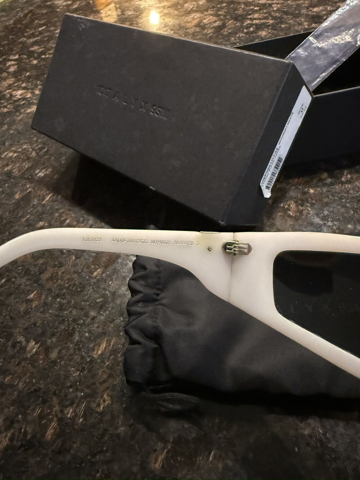 1017 ALYX 9SM Alyx sunglasses and white Size ONE SIZE - 4 Thumbnail