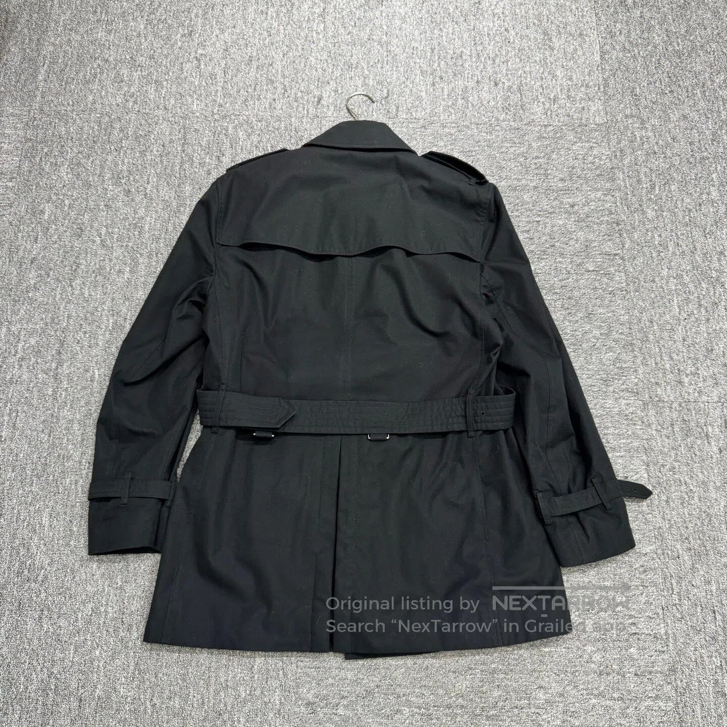 Burberry BURBERRY Double-row buttoned trench coat| Size L / US 10 / IT 46 - 2 Thumbnail