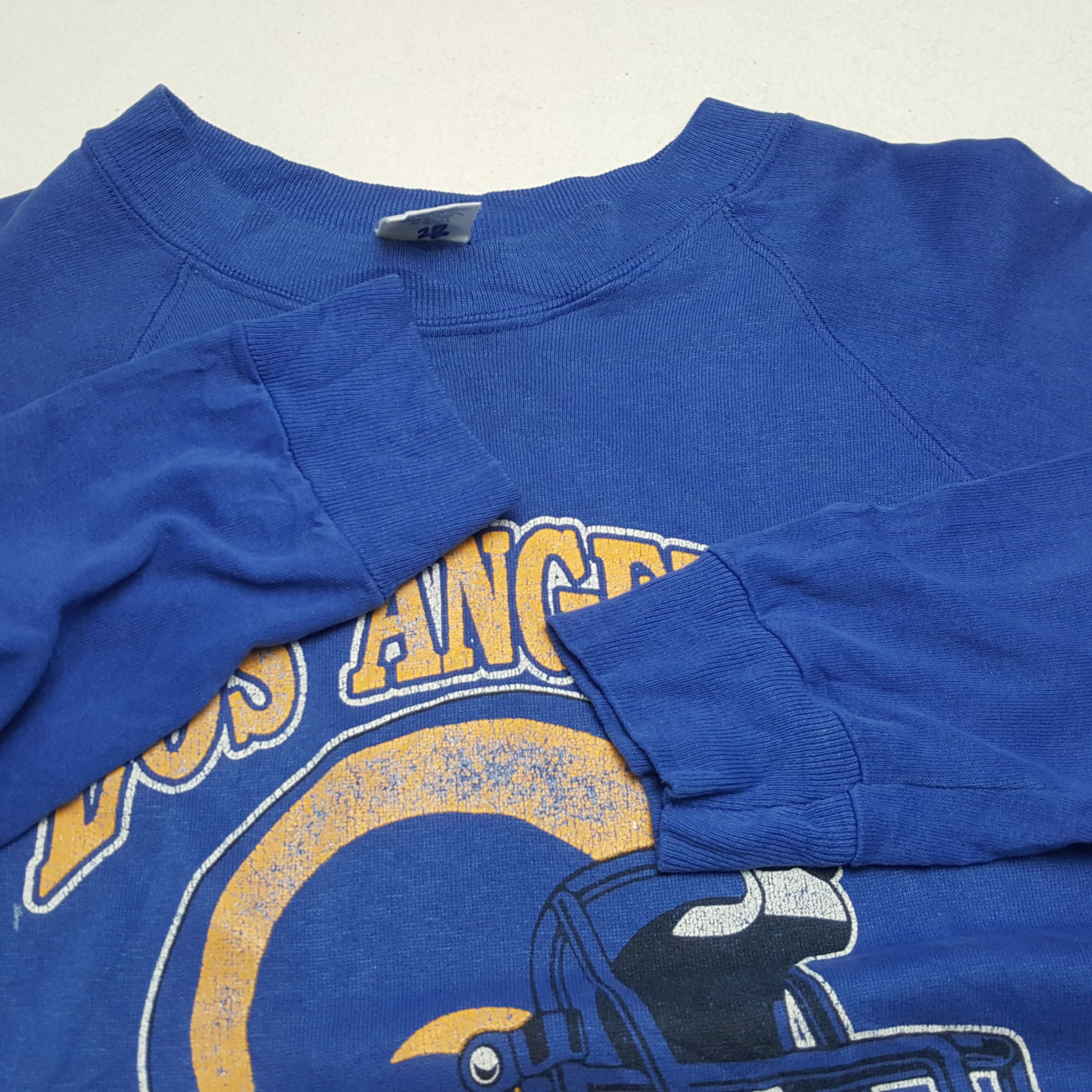NFL × Vintage Vintage 90's LOS ANGELES RAMS American NFL Sweatshirts Size US S / EU 44-46 / 1 - 7 Thumbnail