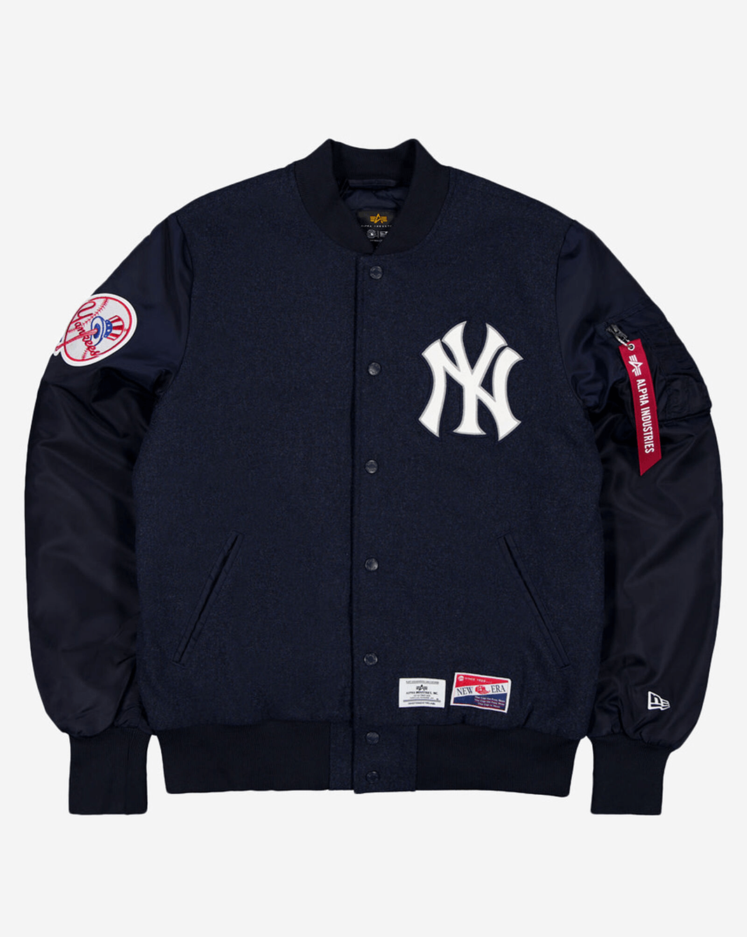Alpha Industries × MLB × New Era Alpha Industries x New Era x MLB - NY Yankees Wool Jacket L Size US L / EU 52-54 / 3 - 2 Thumbnail