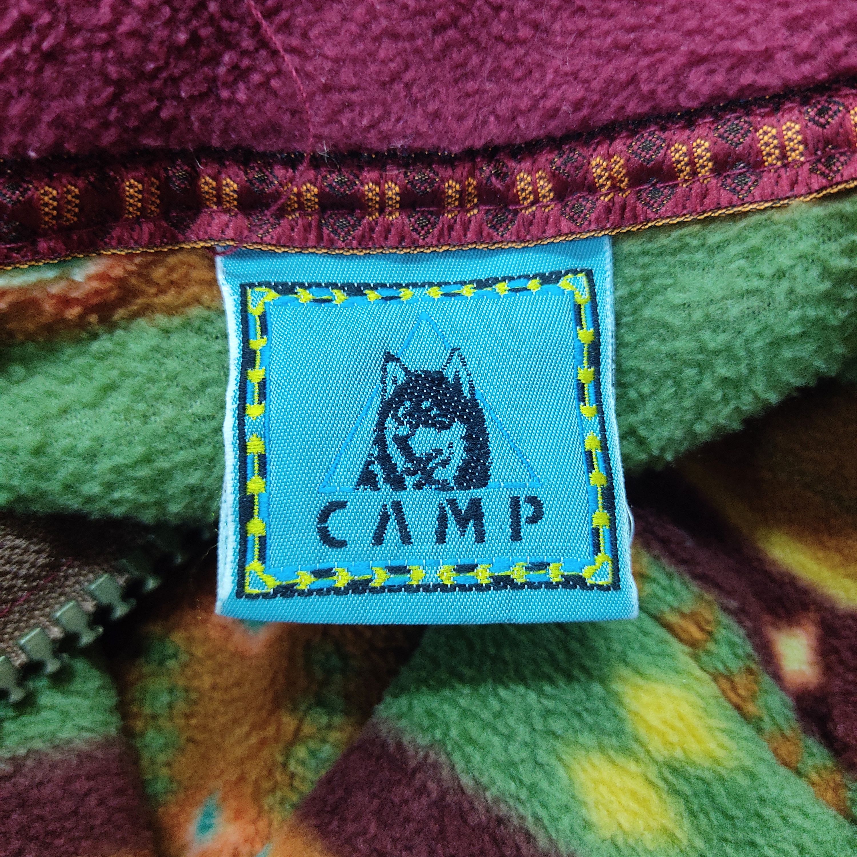 Camper CAMP Aztec Navajo Tribal Half Zipped Winter Flece Size US M / EU 48-50 / 2 - 6 Thumbnail