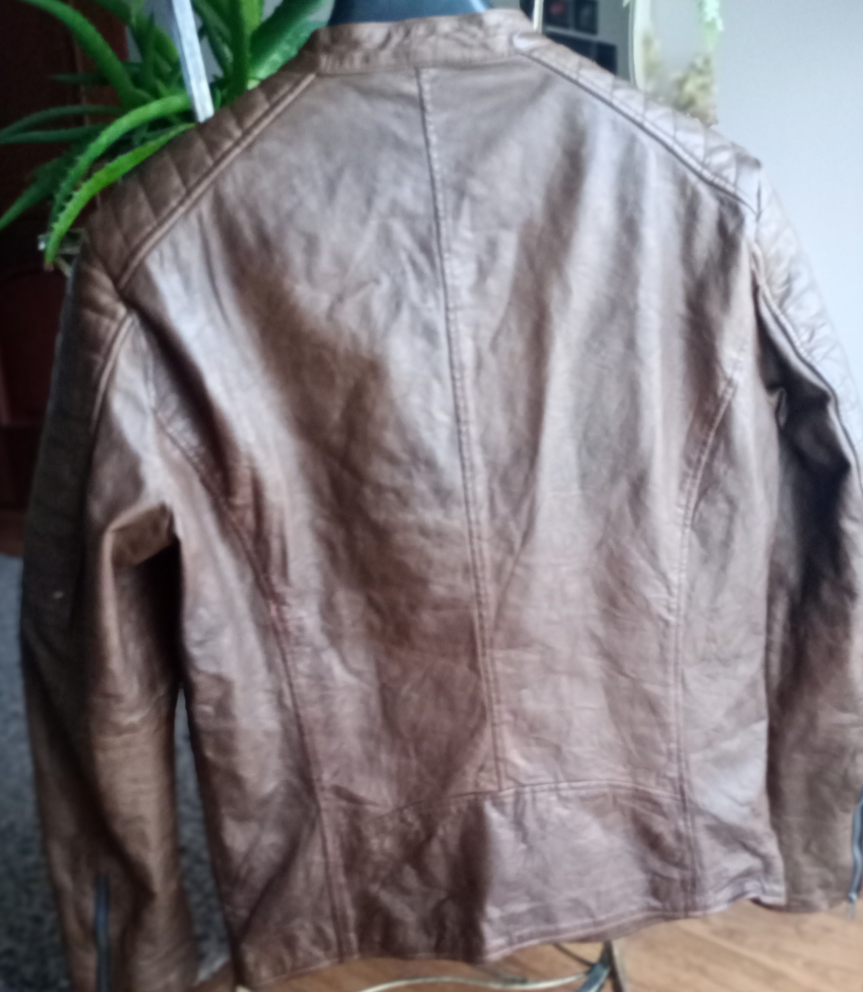 Jack & Jones leather jacket - lambskin L vintage Jack & Jones Size US L / EU 52-54 / 3 - 2 Thumbnail