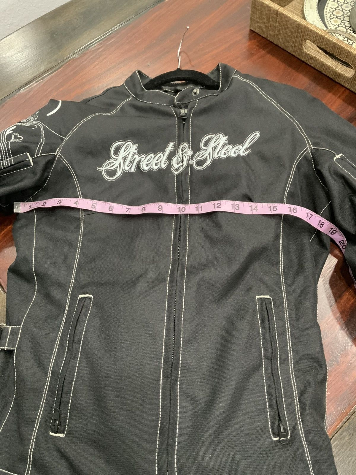 Other Street Steel Women Jacket Black Motorcycle Back Shoulder Arm Size S / US 4 / IT 40 - 12 Thumbnail