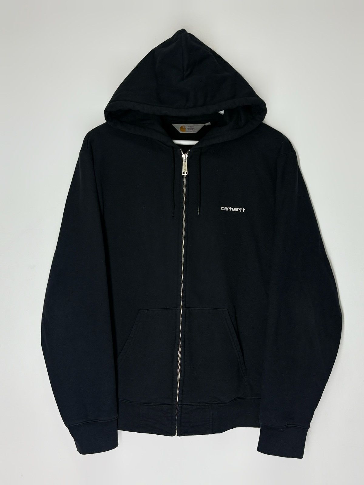 Carhartt Carhartt Zip Hoodie Black Streetwear Size US M / EU 48-50 / 2 - 1 Thumbnail