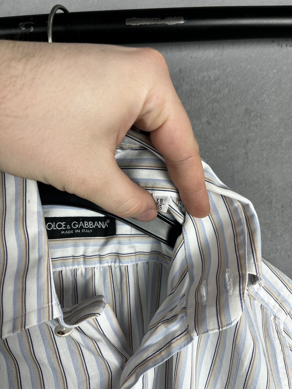 Dolce & Gabbana × Vintage Dolce Gabbana shirt vintage Size US S / EU 44-46 / 1 - 12 Thumbnail