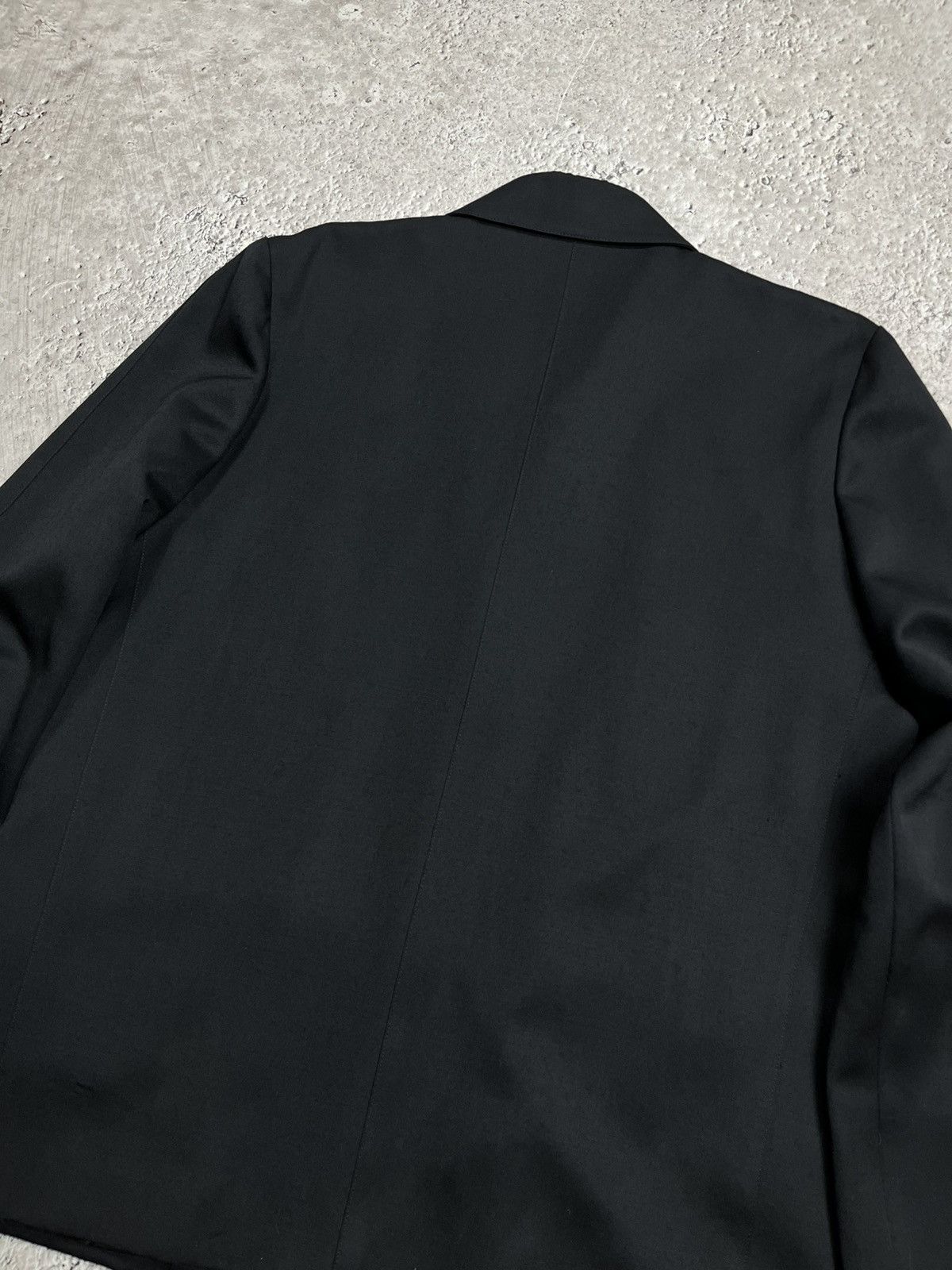 Fendi Fendi 365 Roma Vintage Black Wool Blazer Jacket Italy 46 Size 46R - 19 Thumbnail