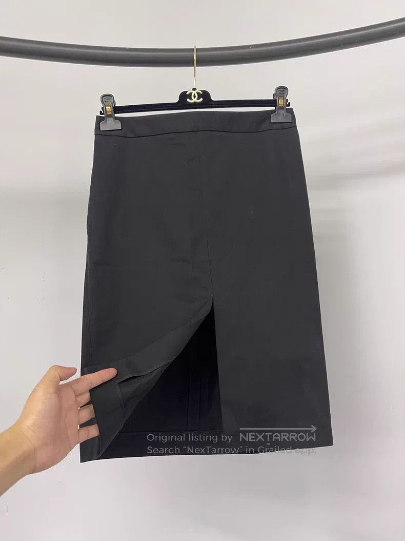 The Row The Row size 2 Black high-waisted slit skirt Size 24" / US 00 / IT 34 - 2 Thumbnail